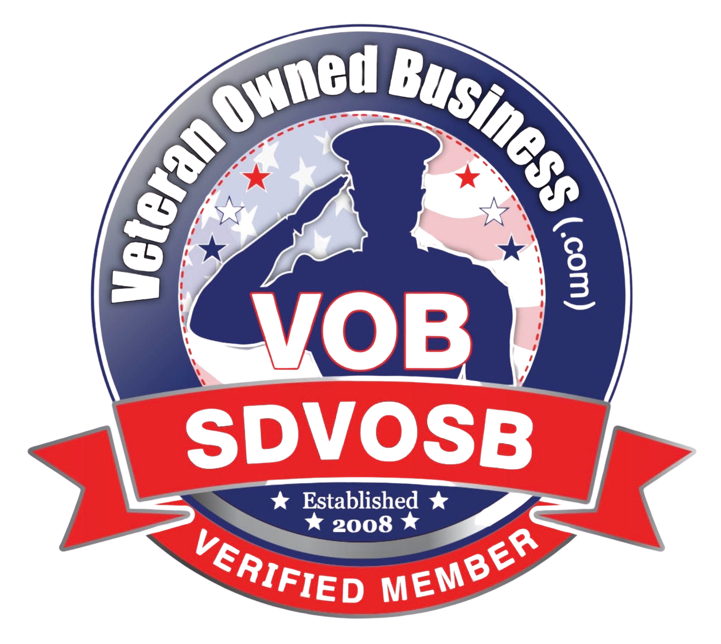 Veteran Owned Business and SDVOSB verified member emblem